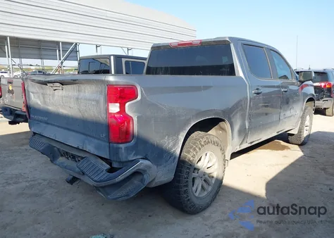 2022 Chevrolet Silverado 1500 Ltd 4Wd Short Bed Lt из США, поврежденный, VIN 1GCUYDETXNZ185259